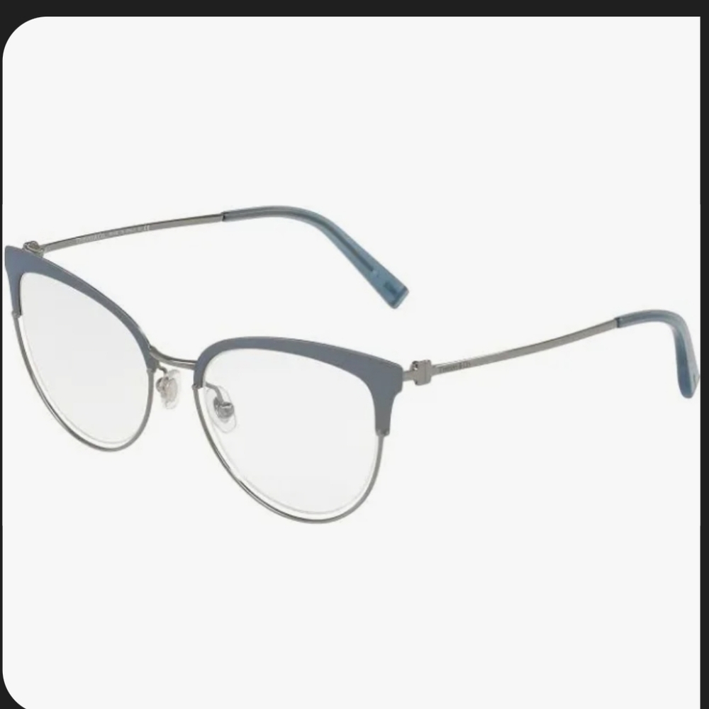 Tiffany & Company TF1132 Eyeglass Frames Cat Eye Metal Frame Luxury #33